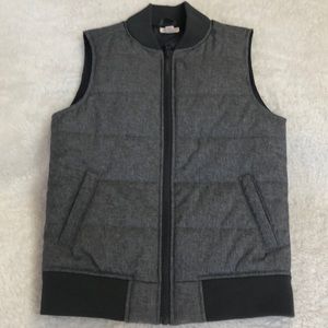 Cat and Jack gray lined fall spring winter vest